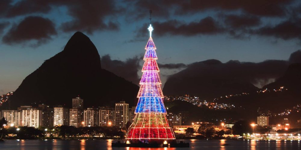 Christmas,Tree,In,Rio,De,Janeiro