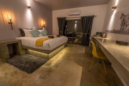 Zimmer im Pangolin Chobe Hotel
